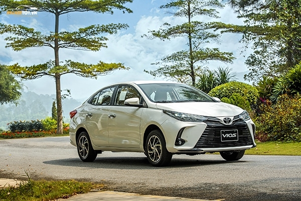 Kích thước xe Toyota Vios 2021