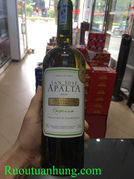 Rượu vang Apalta - Reserva - Sauvignon Blanc - dung tích 750ml