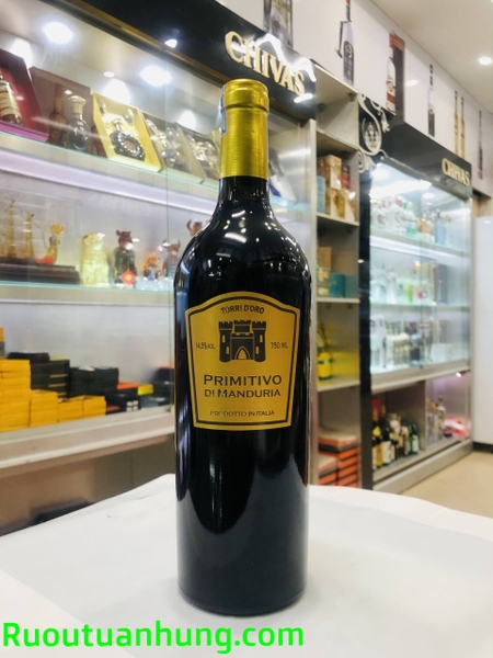 Rượu Vang Torri D'oro Primitivo di Manduria - 750ml