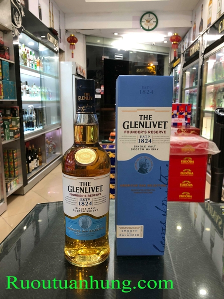 Glenlivet Founder's Reserve 1824 - dung tích 1 lít