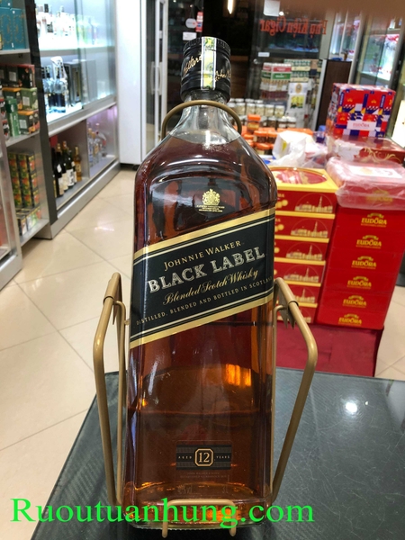 Johnnie Walker Black Label - dung tích 3 lít