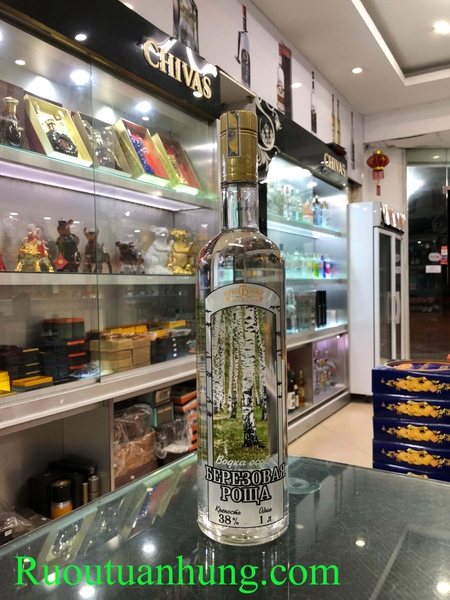 Vodka Bạch Dương - Berezavaya Rosha - dung tích 1 lít