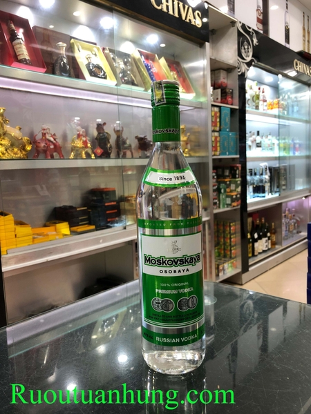 Vodka Moskovskaya - dung tích 700ml