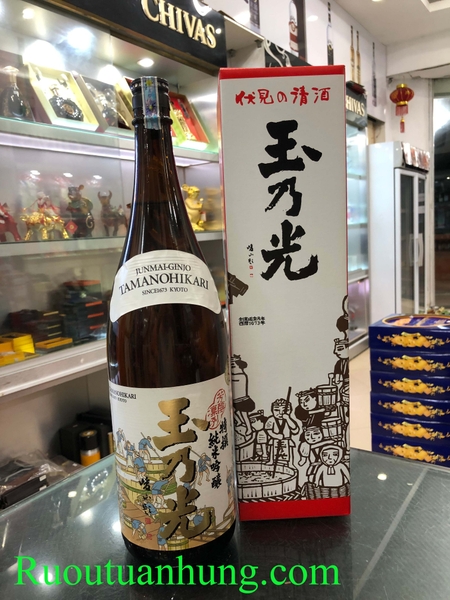 Sake Tamanohikari - dung tích 1.8 lít