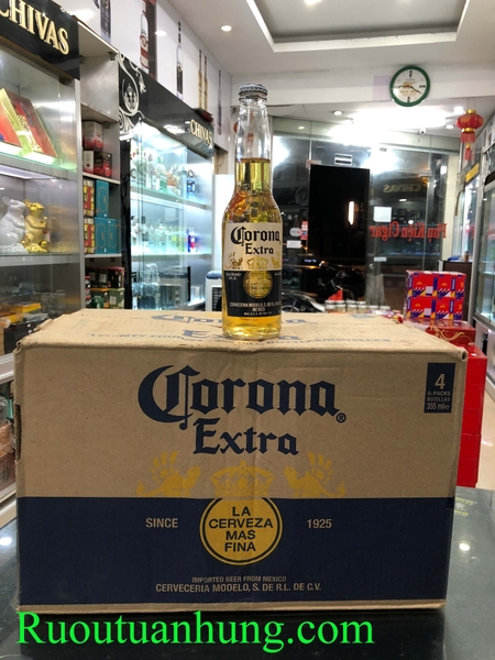 Bia Corona Extra- chai dung tích 355ml