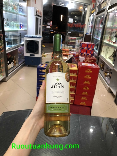 Rượu vang Don Juan - Sauvignon Blanc - dung tích 750ml
