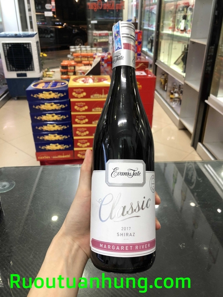 Rượu vang Evans & Taste Classic Shiraz - dung tích 750ml