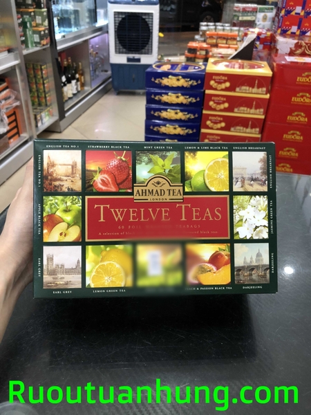 Trà Amad Tea Twelve Tears 12 vị - 120g hộp giấy