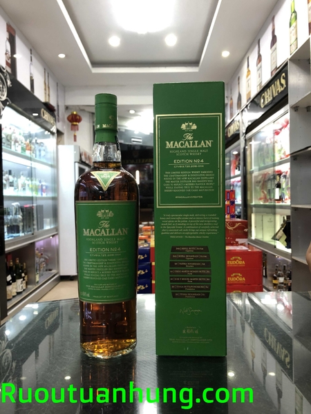 Macallan Edition no 4 - dung tích 700ml