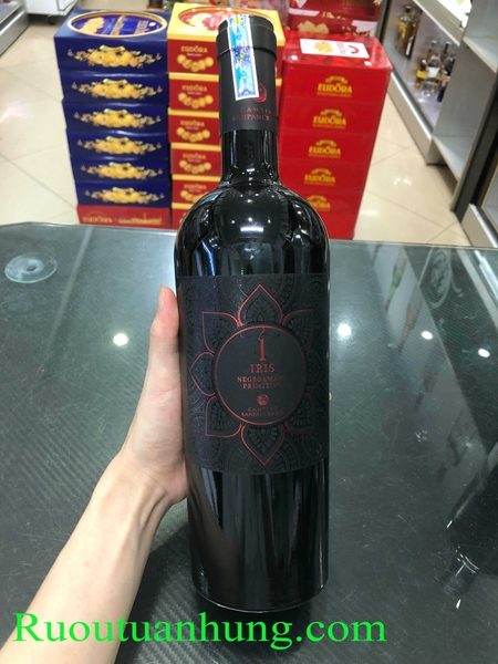 Rượu vang Iris Negroamaro Primitivo - dung tích 750ml