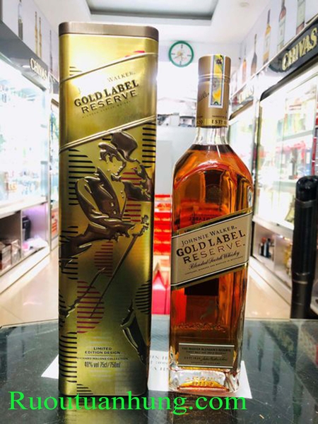 Johnnie Walker Gold Label Reserve Phiên bản hộp sắt - dung tích 750ml