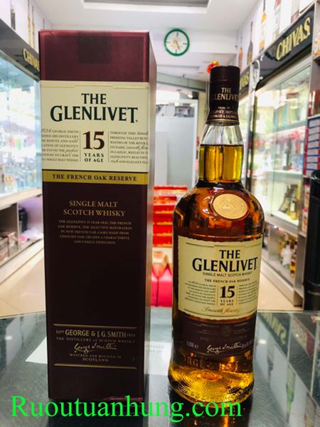 Glenlivet 15 - dung tích 1 lít