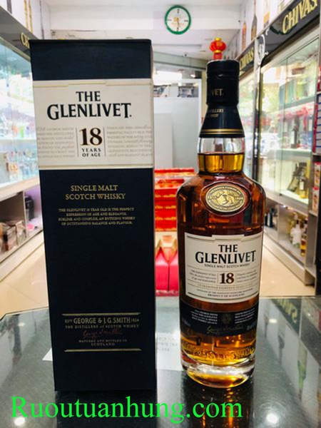 Glenlivet 18 - dung tích 700ml