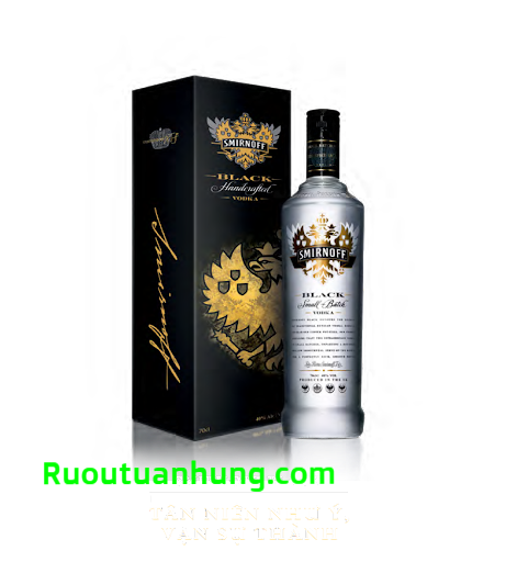 Vodka Smirnoff Black- dung tích 700ml