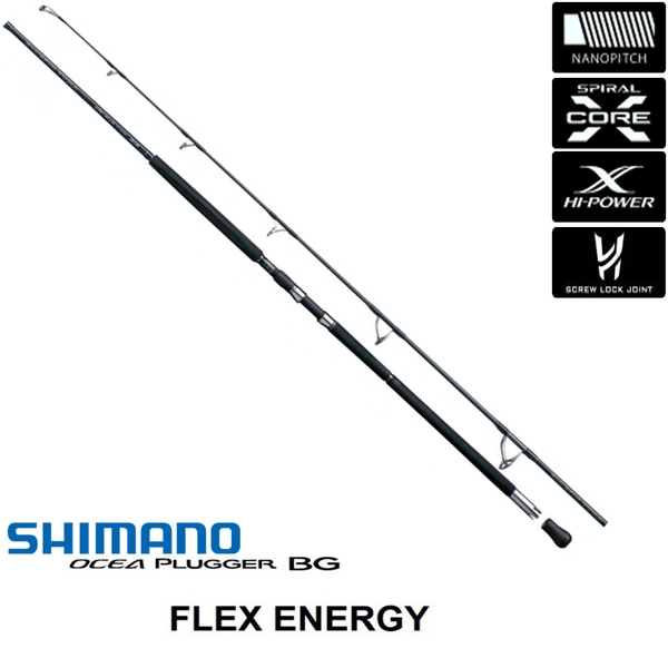 ロッド OCEA PLUGGER R.G FLEX ENERGY Shimano 20 Ocea Plugger BG Flex Energy S710XH – JDM TACKLE HEAVEN