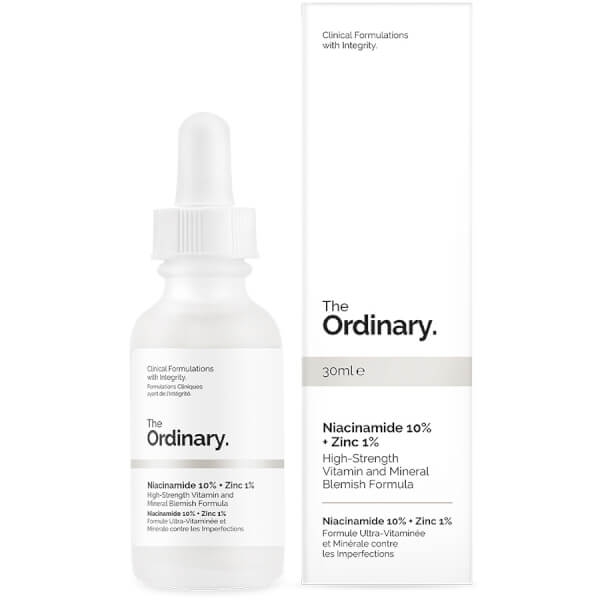 Serum cải thiện da, giảm thâm, cân bằng nhờn The Ordinary Niacinamide 10% + Zinc 1%