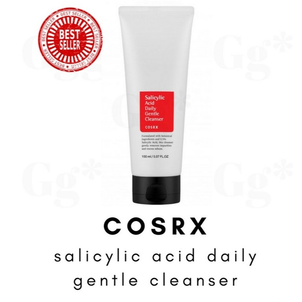 Sữa rửa mặt cho da mụn COSRX SALICYLIC ACID DAILY GENTLE CLEANSER 150ml