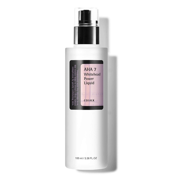 Tẩy da chết ngăn mụn đầu trắng Cosrx AHA 7 Whitehead Power Liquid with 7% Glycolic 100ml