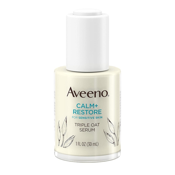 Serum dưỡng ẩm, phục hồi cho da nhạy cảm Aveeno Calm + Restore Triple Oat Hydrating Face Serum 30ml