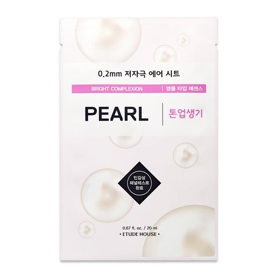 Set 5 mặt nạ Etude House 0.2 Therapy Air Mask (Pearl / Hyaluronic Acid)