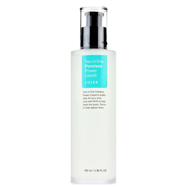 Tinh chất se khít lỗ chân lông, tẩy da chết Cosrx 2in1 Poreless Power Liquid 100ml