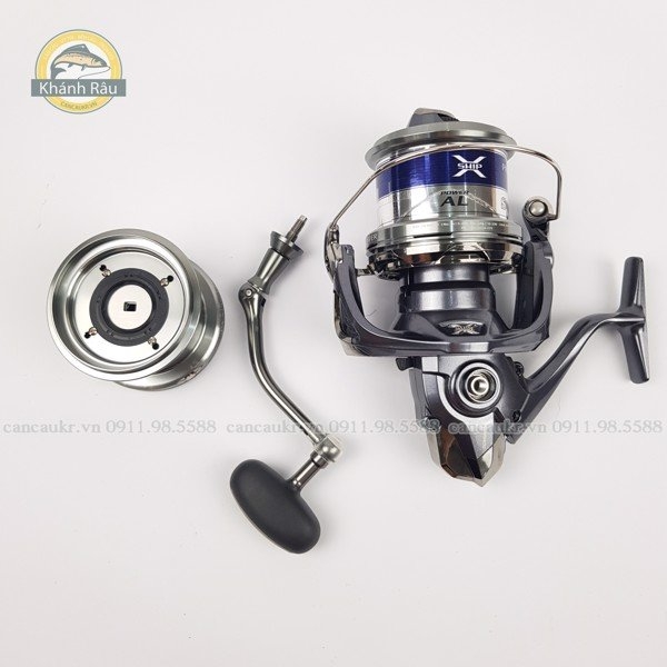 Máy Shimano Power Aero Spin Power lô 5 - lô 8 Đồ Câu Khánh Râu