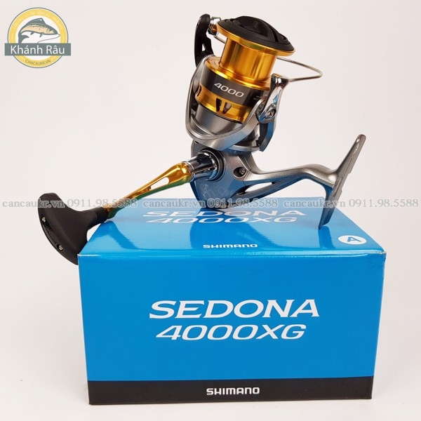 Shimano Sedona Spinning Fishing Reel | 1000 2500HG C3000 C3000HG 4000  4000XG C5000XG 6000