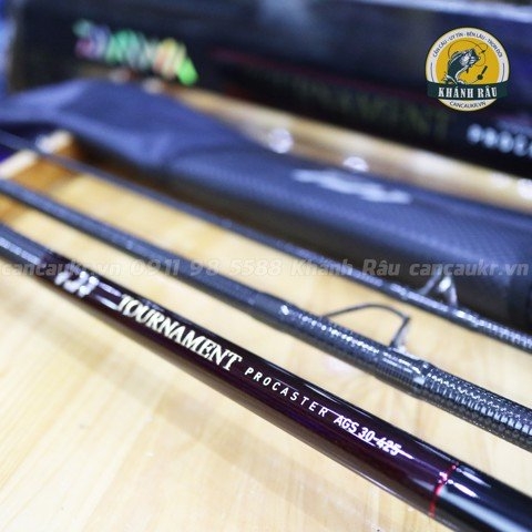 【売り切り御免!】フィッシングCần Lục 3 Khúc Daiwa Tournament Procaster AGS 30-425 Đồ Câu Khánh