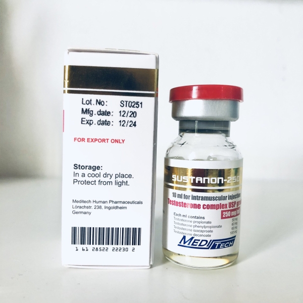 Sustanon 250 Testosterone complex 250mg Hãng Meditech Lọ 10ml