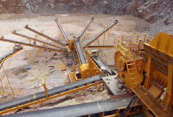 Dây chuyền máy nghiền sàng đá thực tế