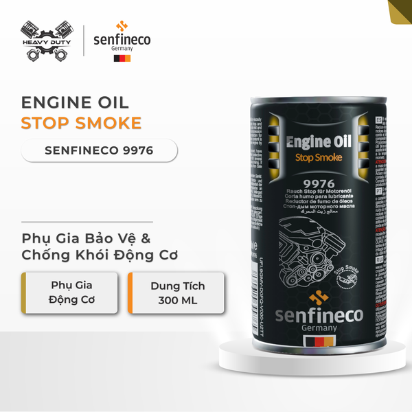 笑子　オイルA Senfineco 9976 - Phụ Gia Bảo Vệ Động Cơ & Chống Khói, Tăng Cường