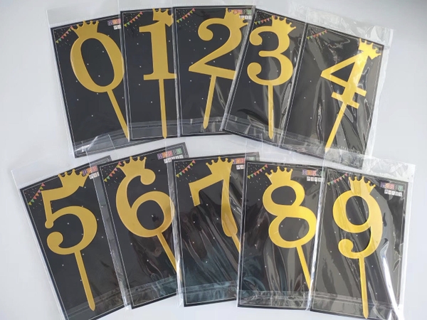 Số 9 mica đội vương miện - TO.