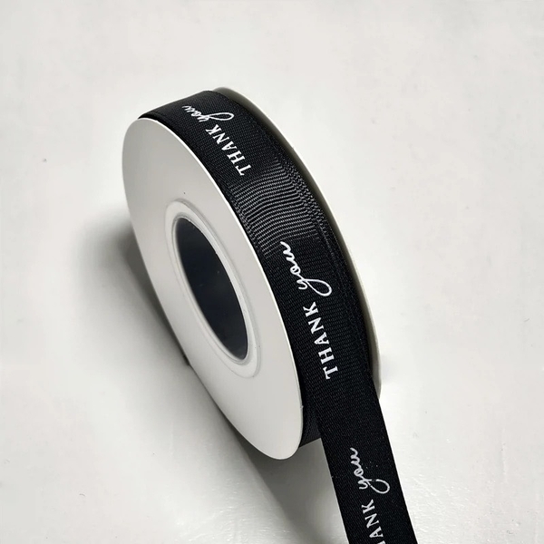 Ruybang gân ĐEN 1.5cm x 25m - THANK YOU.