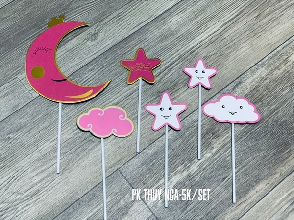 CAM-Set trăng sao đội vương miện VN-hồng