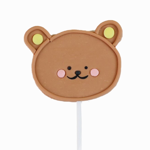 TUONG-Gấu nâu không đội mũ (nhựa dẻo)