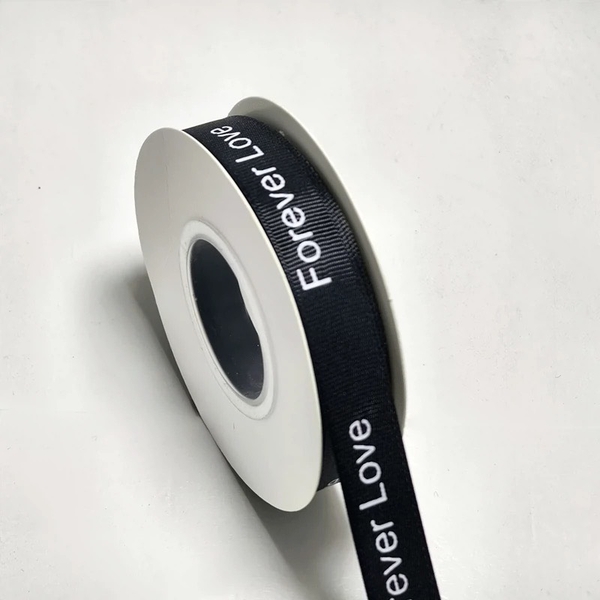 Ruybang gân đen 1.5cm x 22m - forever love.