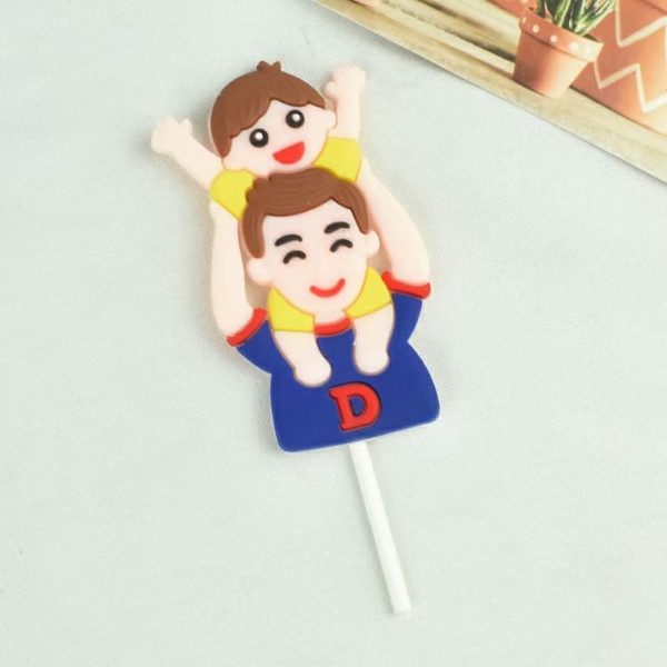 TUONG-Cha cõng con(nhựa dẻo).T56