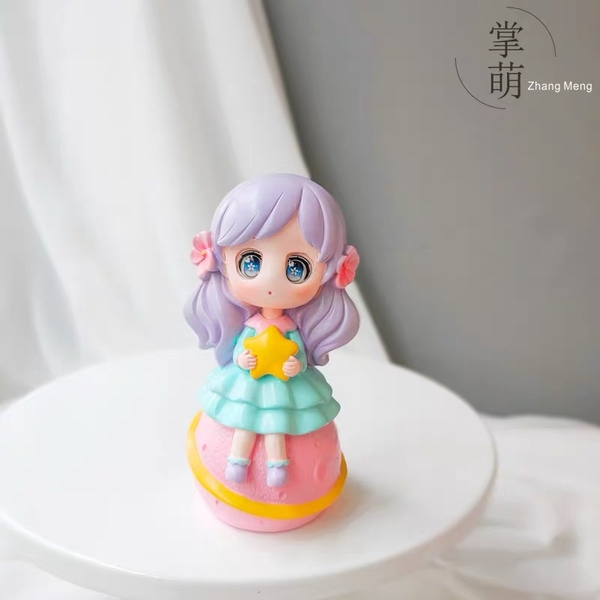 TUONG-Búp bê ngồi váy xanh