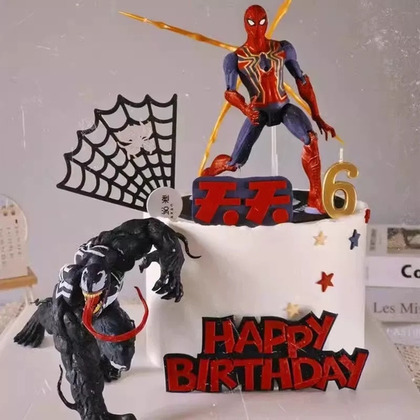 Tượng nhựa đặc - Quái vật đen Venom.