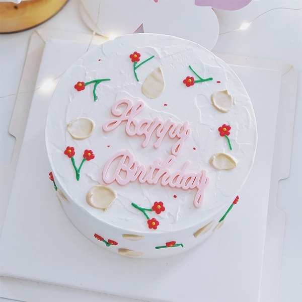 5 Chữ HPBD nhựa mềm -HỒNG.