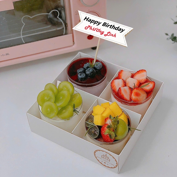 Set 60 bảng giấy TRẮNG viền kẻ (bao gồm que cắm)9915.