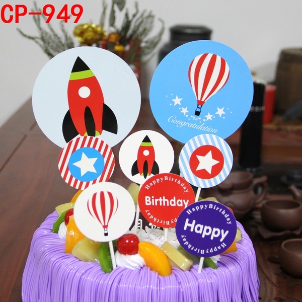 10 set giấy tên lửa khinh khí cầu xả kho