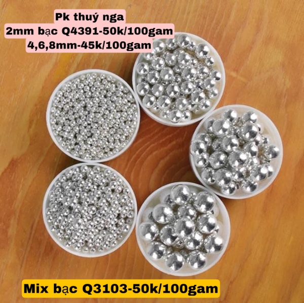 BIDUONG-Bi bạc 4mm (túi 100gam)