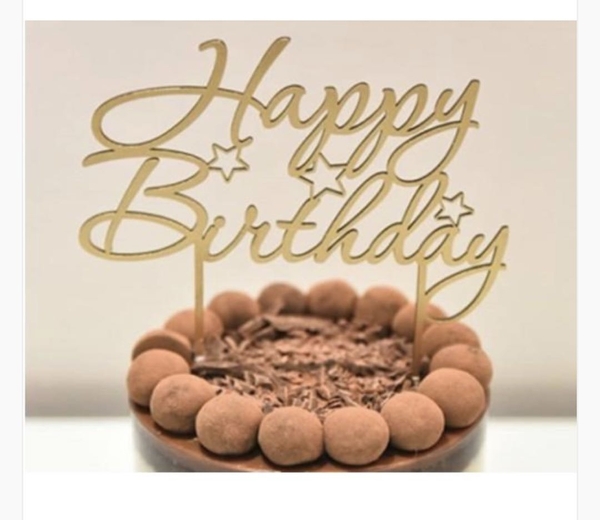 Set 10 mica chữ B gắn sao - vàng. A29