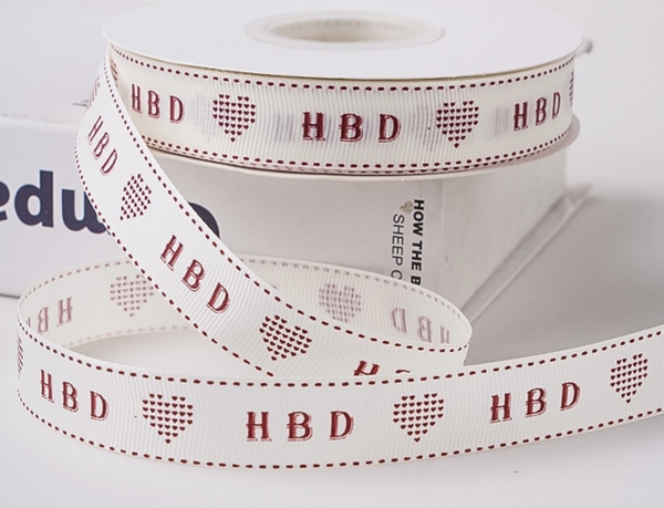 Ruybang tim HPBD (2cm x 35m) -chữ ĐỎ IN.