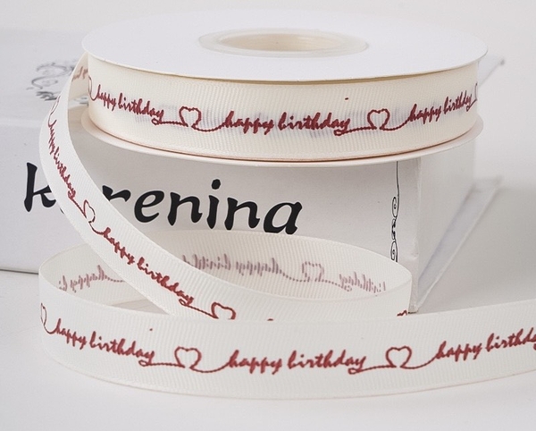 Ruybang tim HPBD (2cm x 35m) -chữ ĐỎ thường.