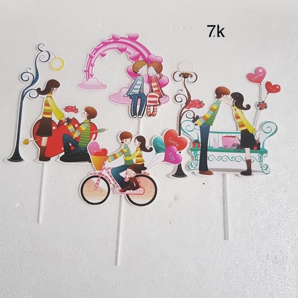 10 Set  giấy 4 đôi tình nhân xả kho (mua 1 tặng 1)