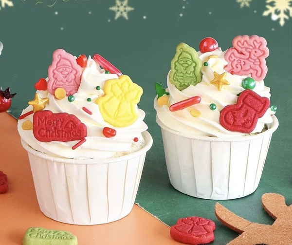 Bánh quy noel (gói 180gam)-mix mẫu tuần lộc+ông già noel+ người tuyết.