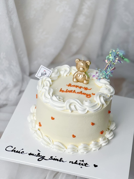 Nến gấu TO-VÀNG ĐỒNG.