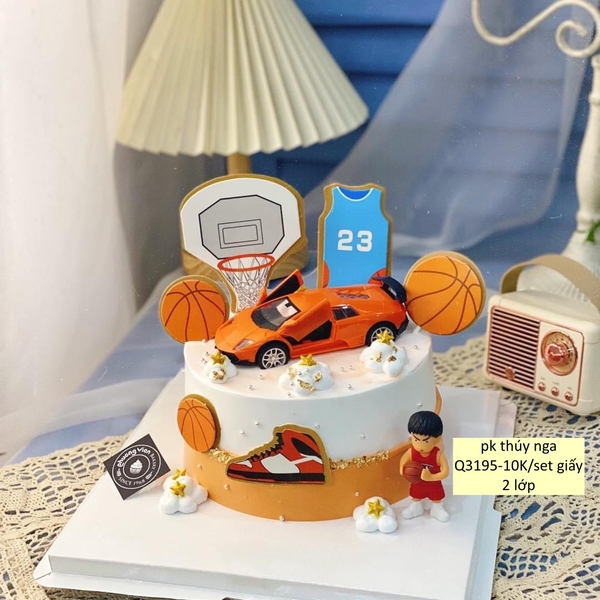 Combo 2 set giấy- cầu thủ bóng rổ xanh đậm.